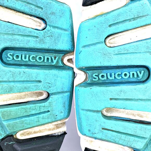 Saucony Cohesion 6 Athletic Running Training Shoes Women Sz 10 Gray Blue - Picture 6 of 7